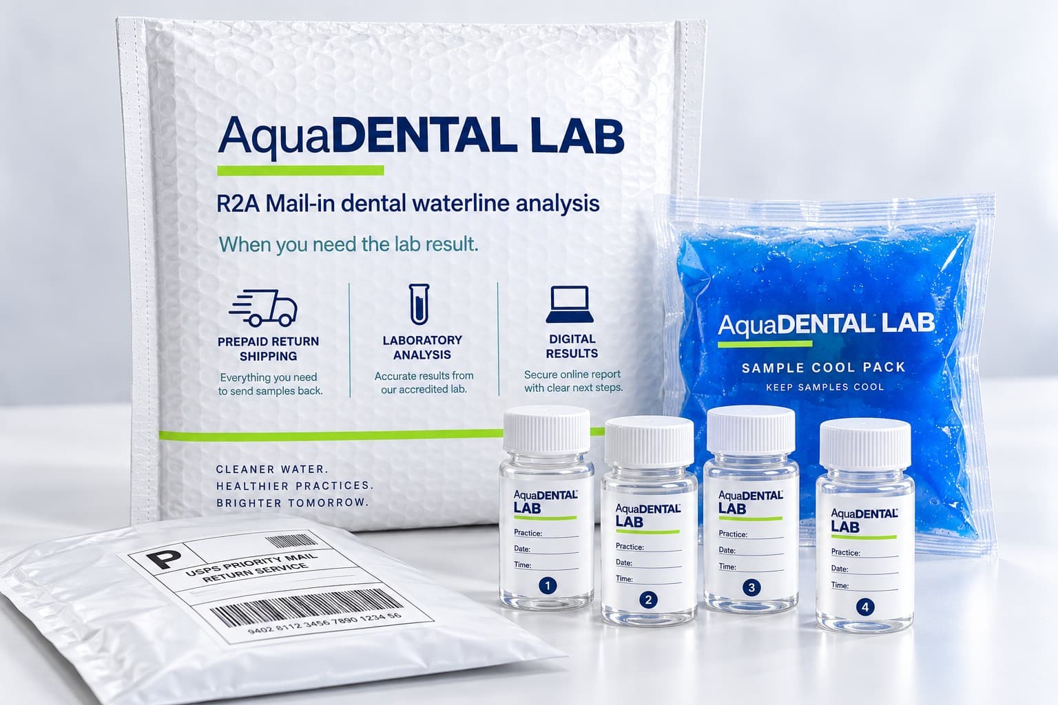 AquaDENTAL LAB kit contents