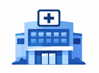 Healthcare facility icon